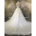Новый роскошный высокое качество атласная русалка свадебное платье